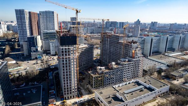 Ход строительства ЖК «Обручева 30» за Апрель 2025 г., фото №5