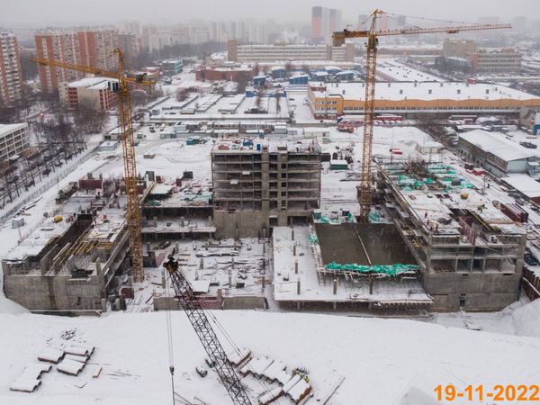 Ход строительства ЖК «Полар» за Ноябрь 2022 г., фото №5