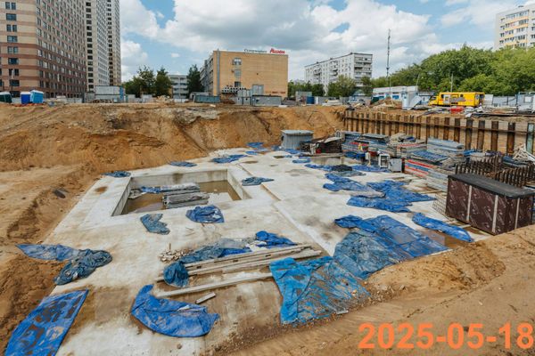 Ход строительства ЖК «Кронштадтский 9» за Май 2025 г., фото №4