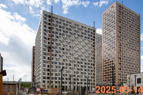 Ход строительства ЖК «Митинский лес» за Май 2025 г., фото №2