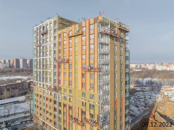 Ход строительства ЖК «Михалковский» за Декабрь 2022 г., фото №4