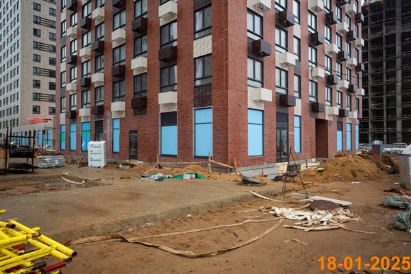Ход строительства ЖК «Кавказский бульвар 51» за Январь 2025 г., фото №5