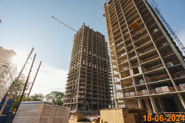 Ход строительства ЖК «Кутузовский квартал» за Июнь 2024 г., фото №2