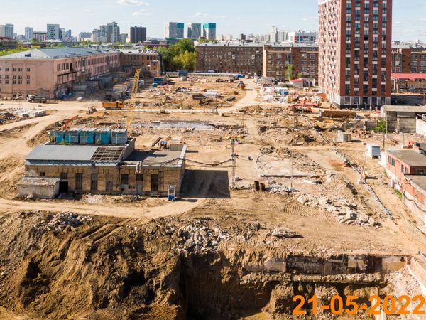 Ход строительства ЖК «Руставели 14» за Май 2022 г., фото №5