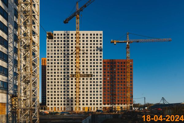 Ход строительства ЖК «Кольская 8» за Апрель 2024 г., фото №4