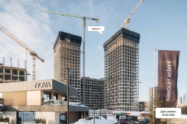 Ход строительства ЖК «НОВА» за Март 2026 г., фото №3