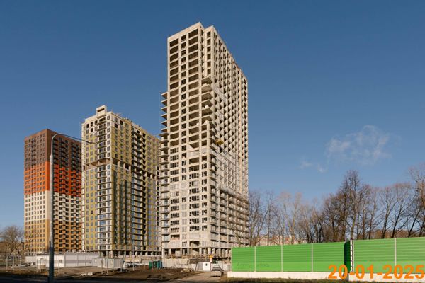 Ход строительства ЖК «Кутузовский квартал» за Январь 2025 г., фото №4