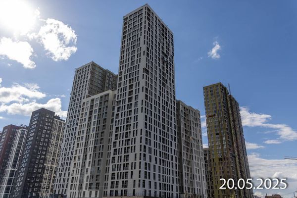Ход строительства ЖК «Южные сады» за Май 2025 г., фото №2