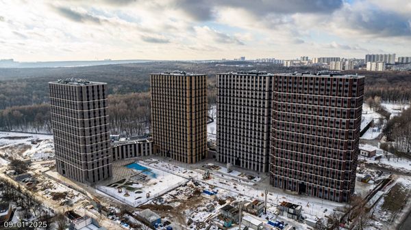 Ход строительства ЖК «Парксайд» за Январь 2025 г., фото №2