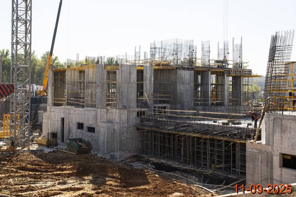 Ход строительства ЖК «Кавказский бульвар 51» за Сентябрь 2025 г., фото №5