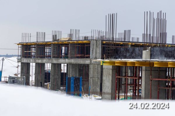 Ход строительства ЖК «Деснаречье» за Февраль 2024 г., фото №3