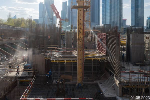 Ход строительства ЖК «Бадаевский» за Май 2023 г., фото №4