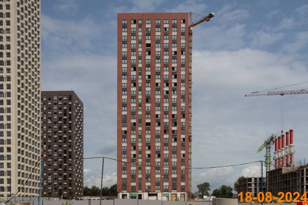 Ход строительства ЖК «Кавказский бульвар 51» за Август 2024 г., фото №4