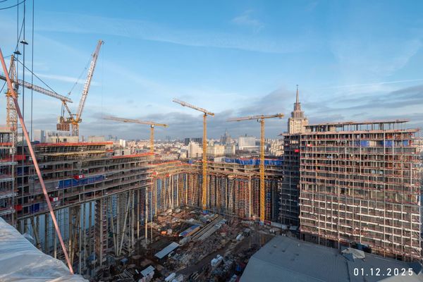 Ход строительства ЖК «Бадаевский» за Декабрь 2025 г., фото №5