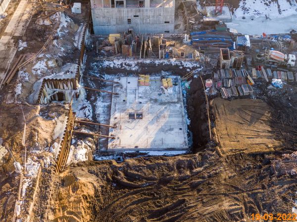 Ход строительства ЖК «Барклая 6» за Март 2022 г., фото №4
