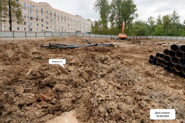 Ход строительства ЖК «Ольховый Квартал» за Август 2024 г., фото №2