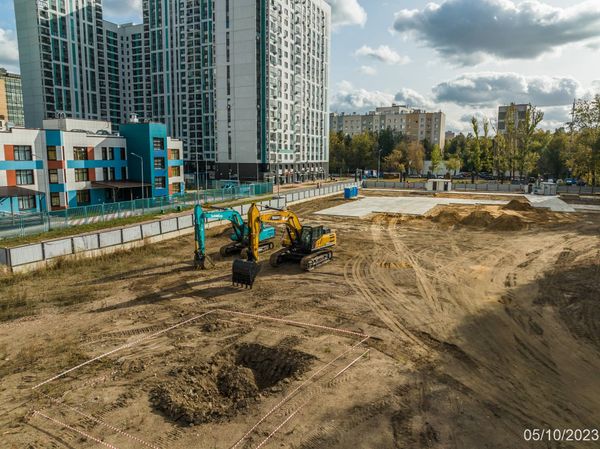 Ход строительства ЖК «Семеновский парк 2» за Октябрь 2023 г., фото №3