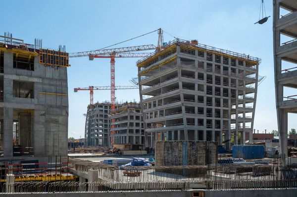 Ход строительства ЖК «Левел Южнопортовая» за Июль 2023 г., фото №4