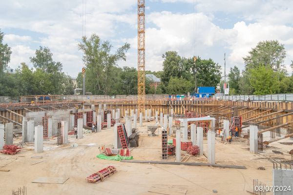 Ход строительства ЖК «Михалковский» за Июль 2024 г., фото №4