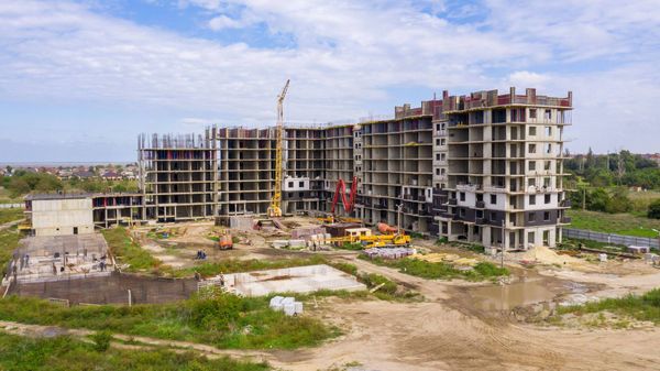 Ход строительства ЖК «Сады у моря» за Октябрь 2021 г., фото №4