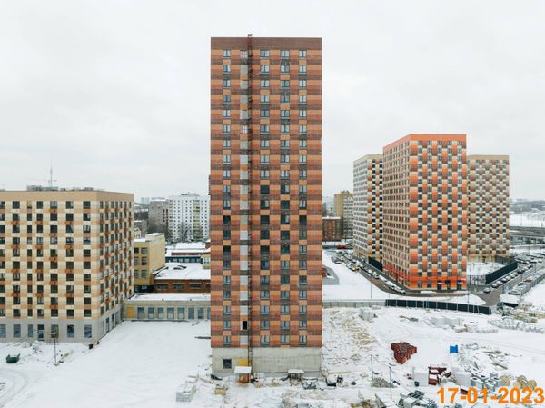 Ход строительства ЖК «Большая Академическая 85» за Январь 2023 г., фото №5