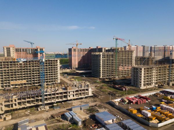 Ход строительства ЖК «Самолёт» за Май 2021 г., фото №2
