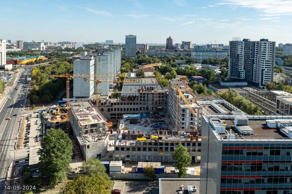 Ход строительства ЖК «Обручева 30» за Сентябрь 2024 г., фото №3