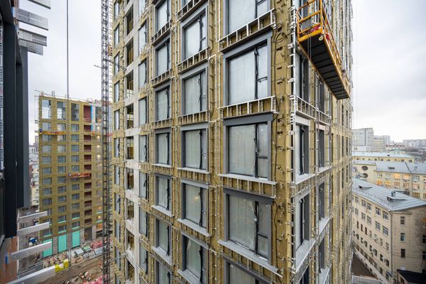 Ход строительства ЖК «Левел Бауманская» за Ноябрь 2024 г., фото №4
