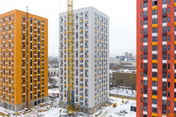 Ход строительства ЖК «Волжский парк» за Декабрь 2021 г., фото №5