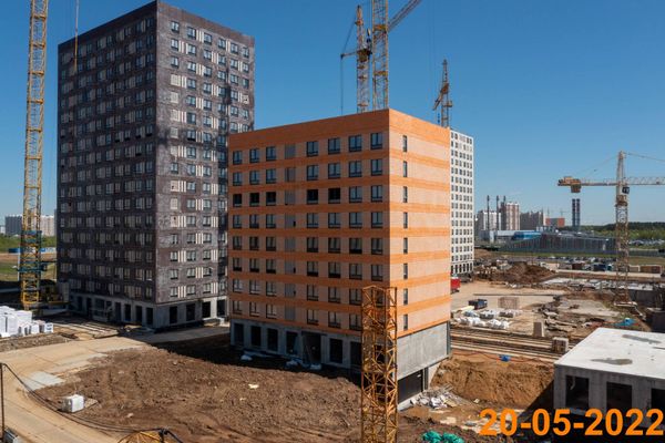 Ход строительства ЖК «Никольские луга» за Май 2022 г., фото №3