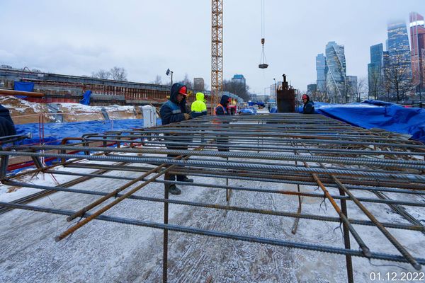 Ход строительства ЖК «Бадаевский» за Декабрь 2022 г., фото №4