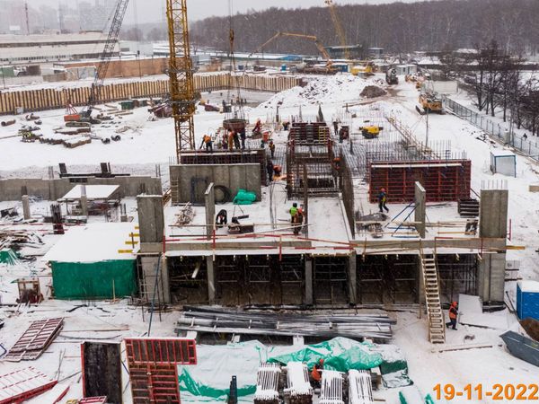 Ход строительства ЖК «Полар» за Ноябрь 2022 г., фото №4