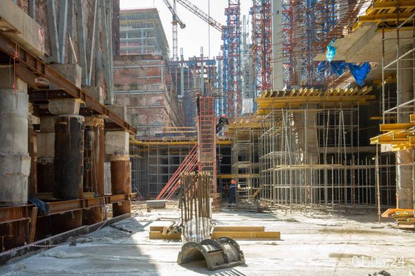 Ход строительства ЖК «Бадаевский» за Июнь 2024 г., фото №2