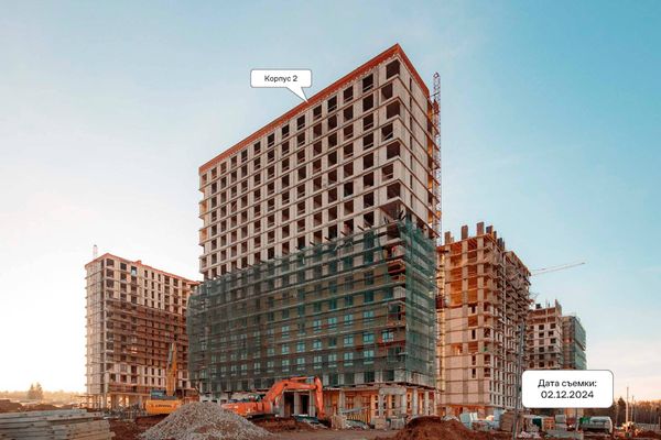 Ход строительства ЖК «Квартал Марьино» за Декабрь 2024 г., фото №5