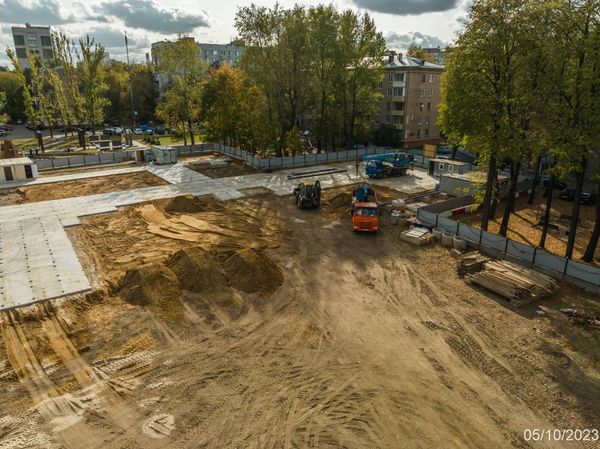 Ход строительства ЖК «Семеновский парк 2» за Октябрь 2023 г., фото №2
