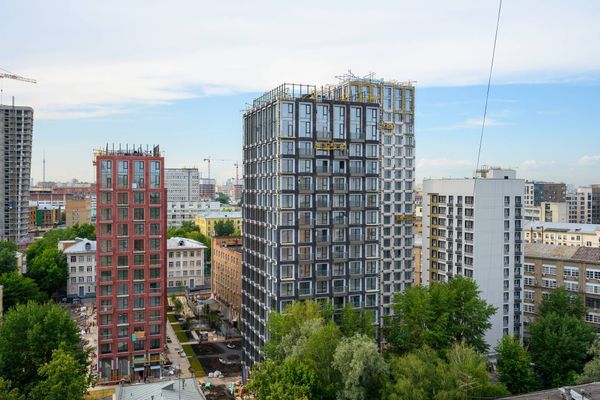 Ход строительства ЖК «Левел Бауманская» за Июль 2025 г., фото №3