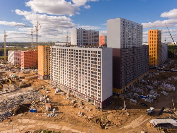 Ход строительства ЖК «Саларьево парк» за Октябрь 2018 г., фото №5