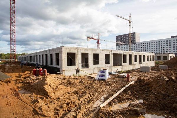Ход строительства ЖК «Саларьево парк» за Сентябрь 2020 г., фото №4
