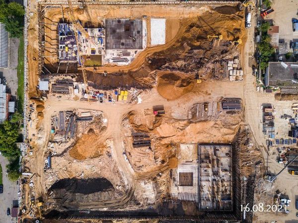 Ход строительства ЖК «Кронштадтский 9» за Август 2021 г., фото №4