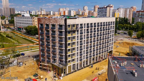 Ход строительства ЖК «Дмитровское небо» за Август 2026 г., фото №5