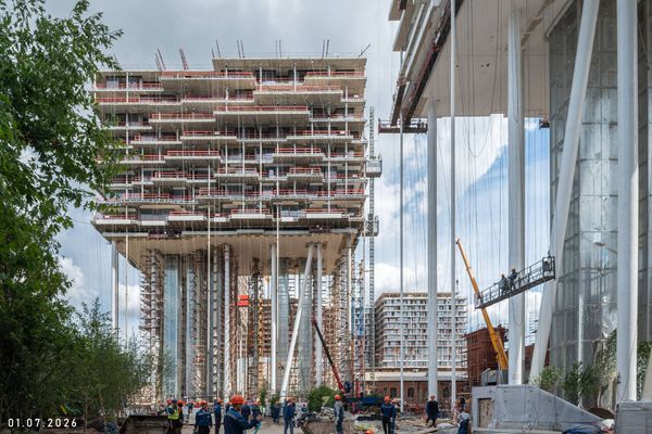 Ход строительства ЖК «Бадаевский» за Июль 2026 г., фото №4