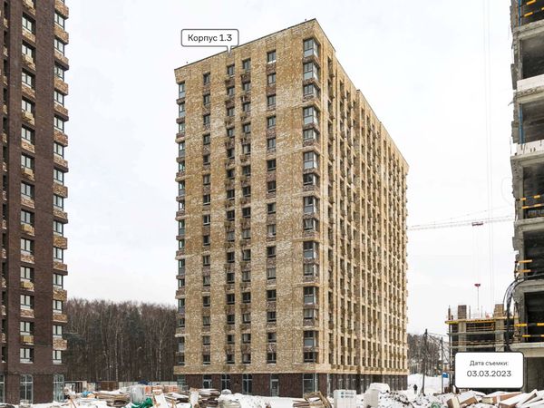 Ход строительства ЖК «Тропарево Парк» за Март 2023 г., фото №2