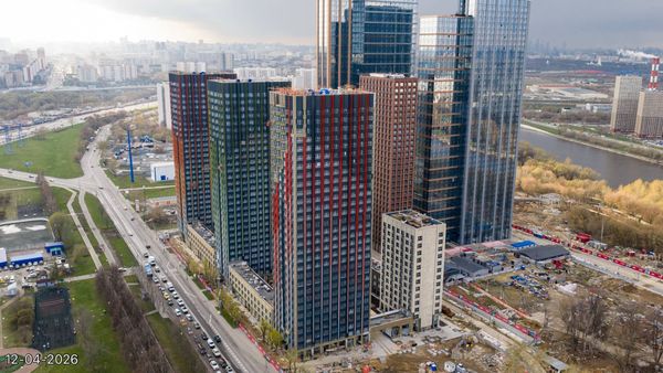 Ход строительства ЖК «Вейв» за Апрель 2026 г., фото №2