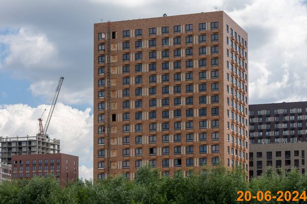 Ход строительства ЖК «Никольские луга» за Июнь 2024 г., фото №2