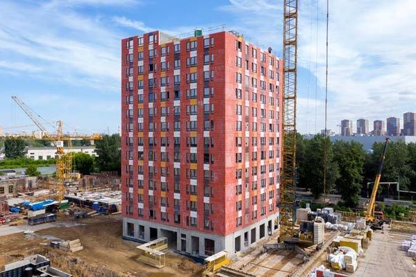 Ход строительства ЖК «Волжский парк» за Июнь 2021 г., фото №3