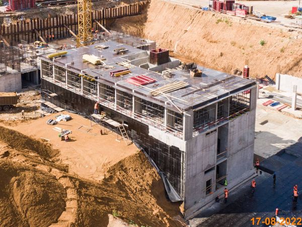 Ход строительства ЖК «Полар» за Август 2022 г., фото №3