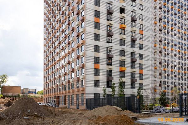 Ход строительства ЖК «Амурский парк» за Август 2025 г., фото №5