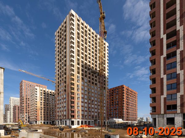 Ход строительства ЖК «Холланд парк» за Август 2025 г., фото №5