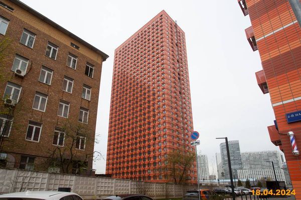 Ход строительства ЖК «Второй Нагатинский» за Апрель 2024 г., фото №3