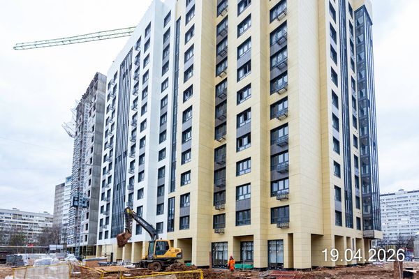 Ход строительства ЖК «Панфиловский проспект, з/у 927» за Май 2026 г., фото №2